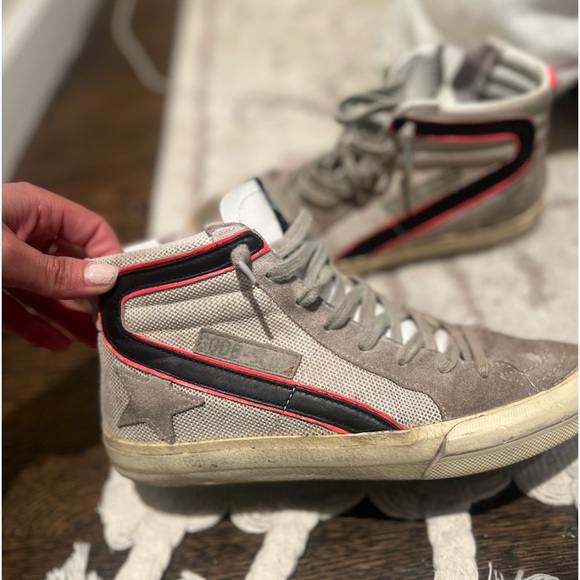 Golden Goose Deluxe Mid-Tops - Picture 2 of 3